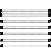 Cooler Master PVC PSU Extension Cable Kit - 16AWG with 3-Layer PVC Sleeving, ATX Compatible with ...