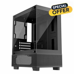 1st Player MIKU Mi2-A Micro ATX Black Case