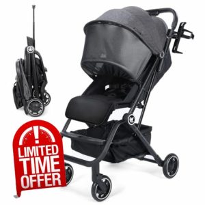 AOODIL Lightweight Baby Stroller