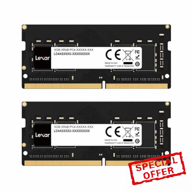 Lexar SODIMM DDR4 RAM 16GB Kit (2 x 8GB)