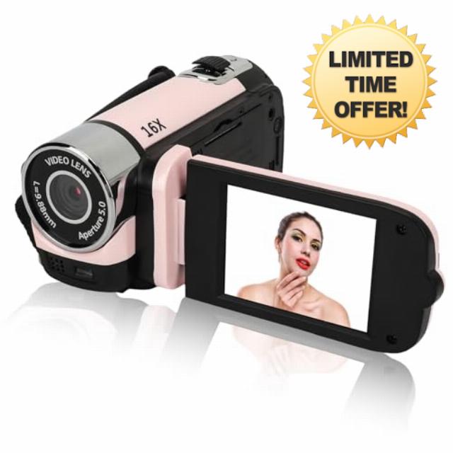 TARSHYRY 1080P HD Video Camera Digital Camcorder