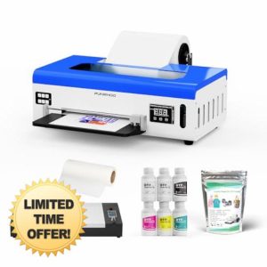 A4 DTF Printer T Shirt Printing Machine Direct to Film Printer with Roll Feede