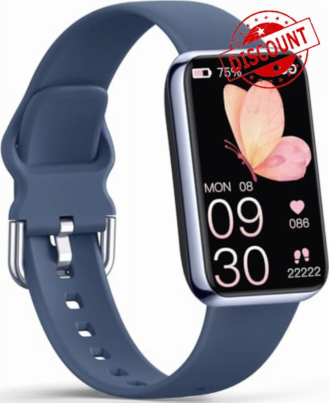 Slim Fitness Tracker with Heart Rate