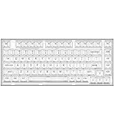 YUNZII C68 Wireless Mechanical Keyboard, 65% Gaming Keyboard Hot Swap,Triple Mode BT5.0/2.4G/Wire...