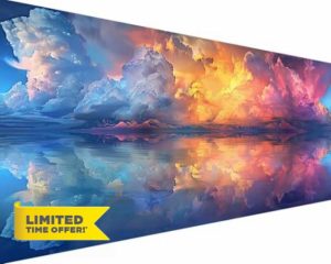 DIY Paint by Numbers for Adults Cloud