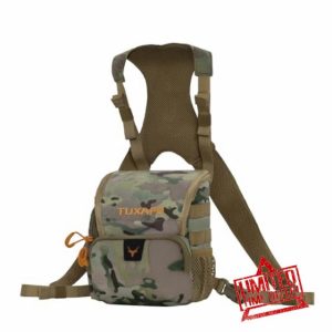 Tuxapo Binocular Harness Chest Pack with Rangefinder Pouch 2.0 New Bino Case for Hunting Hiking Shooting