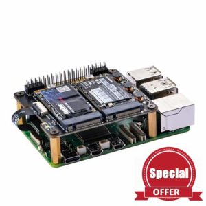 GeeekPi N20 Dual 2242 NVMe Hat for Raspberry Pi 5