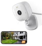Ebitcam Indoor Camera, 2K Security Camera with Smart Tracking, AI Human/Motion/Sound Detection, 2...