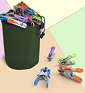 VOUNOT Folding Shopping Trolley on 6 Wheels, Aluminium Lightweight Shopping Cart with Detachable ...