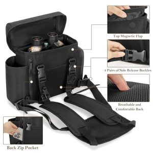 Waterproof Binos Case with Adjustable Strap for Hunting