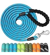 X XBEN Training Leads for Dogs, 3M 5M 10M 15M 20M 25M 30M Strong Rope Long line Dog Lead Leash wi...