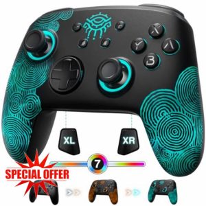 [Luminous Pattern] Switch Pro Controller Wireless Compatible with Switch/OLED/Lite