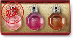 Molton Brown Festive Bath and Shower Gel Bauble Gift Se