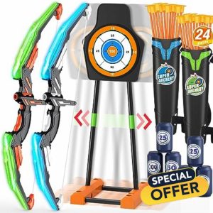 HYES Bow and Arrow Toy for Kids