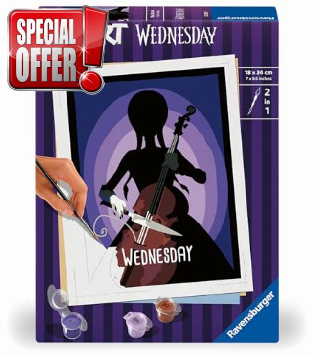 Ravensburger 23889 CreArt-Paint by Numbers 23889-Wednesday-from 12 Years