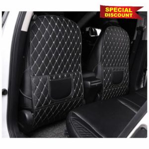 BFRDGE 2pcs Car Seat Back Anti Kick Mat for Nissan Qashqai 3.Gen (J12) 2021 2022 2023