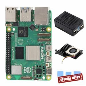 Tada for Raspberry Pi 5 4GB Basic Kit Including Raspberry Pi 5 4GB Board