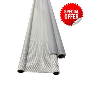 6Pcs 50cm Figure of Eight Channels & 3 Metres 6mm-6mm Drive Away Awning Fitting Kit to fit Awning Channel Rails for Camper Van Motorhome Carava