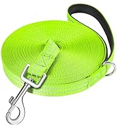 X XBEN Long Line Dog Lead, 3M 5M 10M 15M 20M 25M 30M Reflective and Lightweight Recall Training L...
