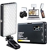 CAMOLO Video Conference Lighting Panel,Ring Light for Monitor Clip On,Zoom Call Lighting,Self Bro...