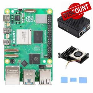 Tada for Raspberry Pi 5 8GB Basic Kit Including Raspberry Pi 5 8GB Board