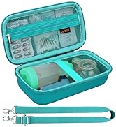 Canboc Carrying Case for Asthma Inhaler, Handheld Spacer for Adults, Mask, Inhaler Spacer Bag wit...