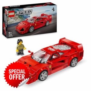LEGO Speed Champions Ferrari F40 Supercar Buildable Vehicle