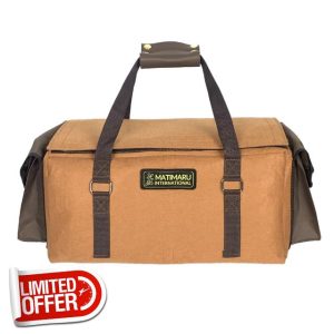 MATIMARU Compost Bin Outdoor for Food Waste Recycling - 25L 7 Gallon Eco Reusable Non-Woven Fabric - Disposal Bucket Brown Bag