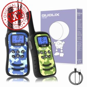 QUOLIX Rechargeable Walkie Talkie Camouflage