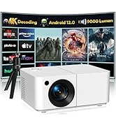 Smart Mini Projector WiFi6 Bluetooth 5.0 - XGODY Gimbal 3 Protable Projector 10000 Lumen Support ...
