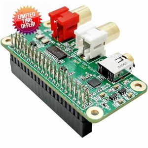 innomaker Raspberry Pi HiFi DAC Mini HAT PCM5122 HiFi DAC Audio Card Expansion Board for Raspberry Pi Zero/Zero 2/Zero 2W/Pi5/PI4