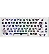 EPOMAKER x AULA F99 Wireless Mechanical Keyboard, Hot Swappable Gasket Custom Gaming Keyboard wit...