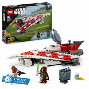 LEGO Star Wars Jedi Bob’s Starfighter Buildable Toy Vehicle for 8 Plus Year Old Boys & Girls