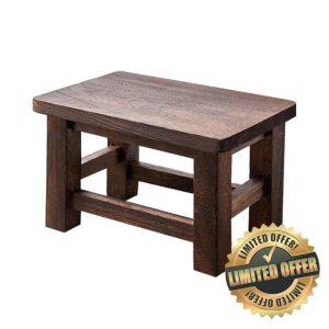 GMZ&KEHC Wooden Step Stool for Adults and Toddlers