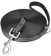X XBEN Long Line Dog Lead, 3M 5M 10M 15M 20M 25M 30M Reflective and Lightweight Recall Training L...