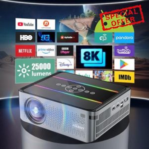 Auto Focus Keystone Projector