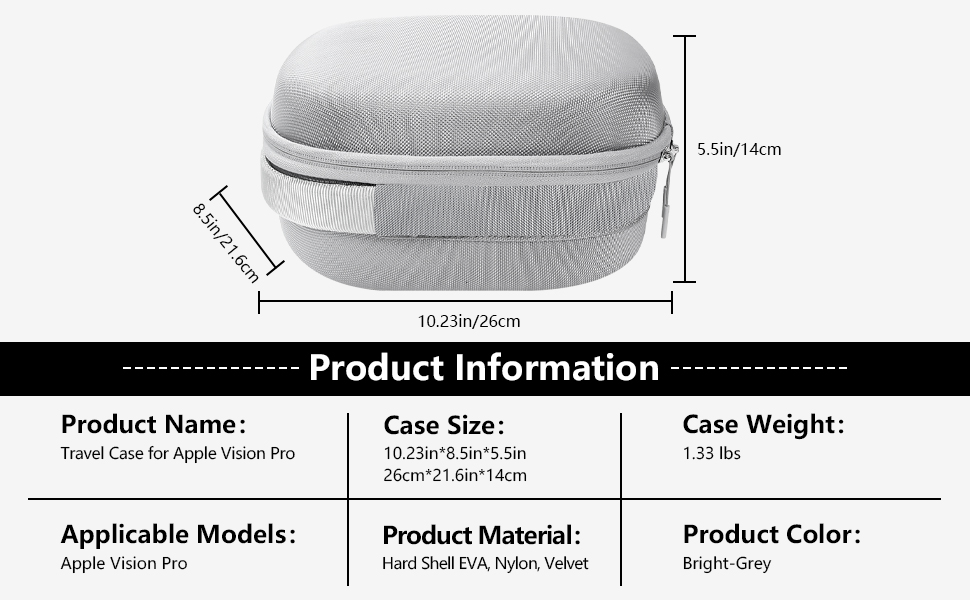 apple vision pro case vr headset accessories carry bag travel backpack storage