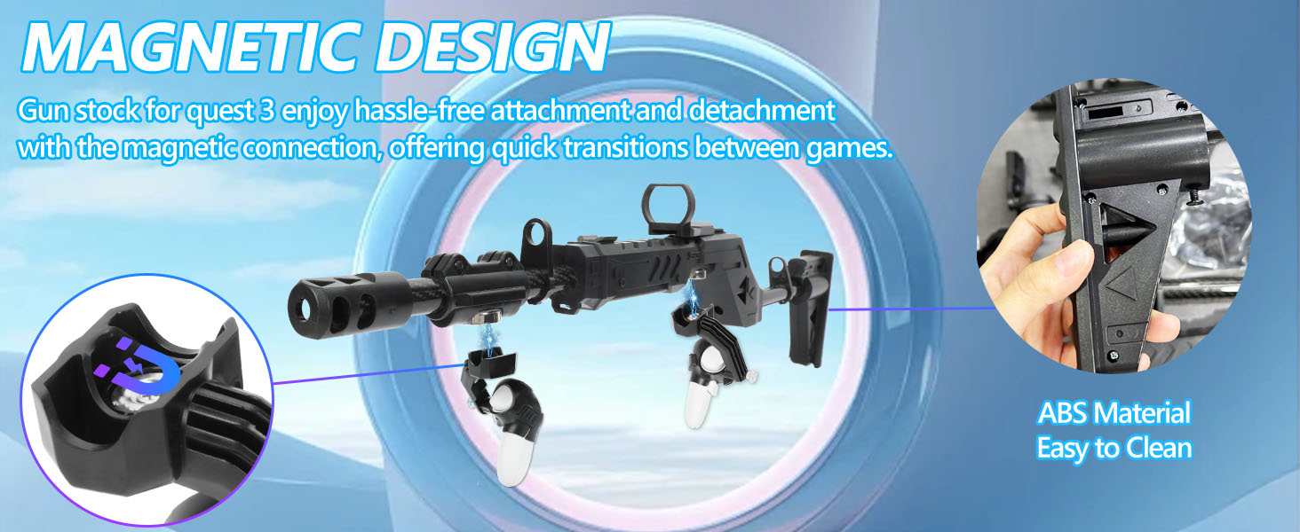 Gun Stock for MetaQuest 3