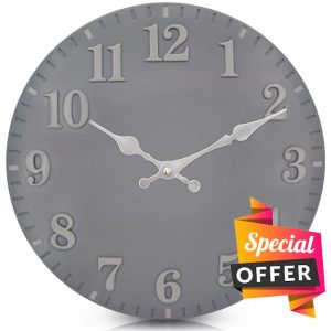 eYotto 12inch Garden Clock
