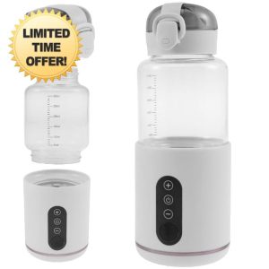 NIHUIFDPY Portable Baby Bottle Warmer for Travel