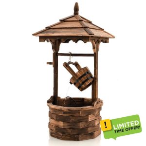 COSTWAY Garden Wishing Well
