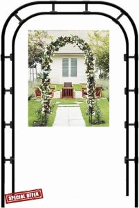 ZJFJMBD Garden Arch Trellis Heavy Duty - Rose Arch Decoration for Weddings 120cm 140cm 160cm 180cm 200cm 240cm 280cm 350cm Balloon Support Frame