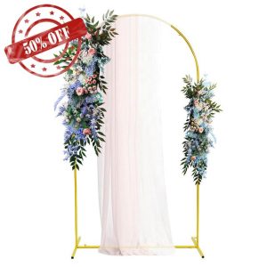 Aolawco Metal Wedding Garden Balloon Arch Stand