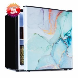 Klarstein CoolArt Fridge-Freezer Combination - Refrigerator with 2 Cooling Levels