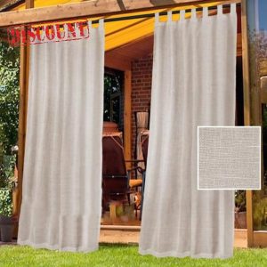 Bettschlange Outdoor Curtains Waterproof