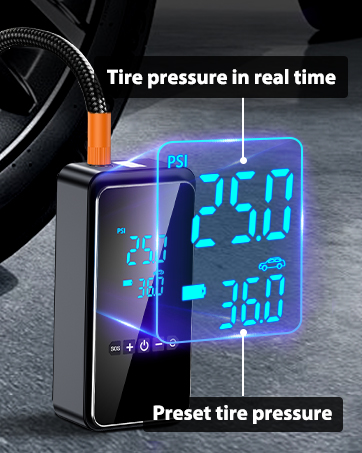 compressor tyre inflator