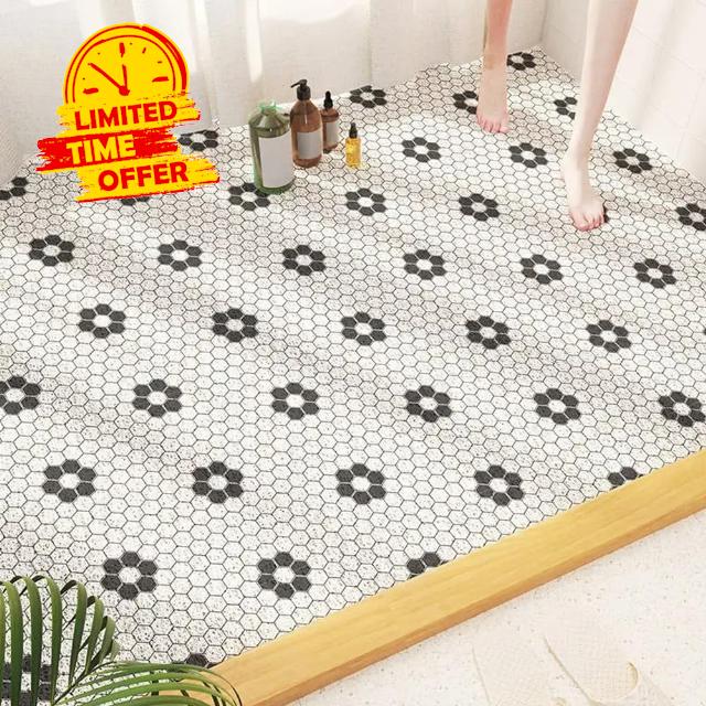 Large Loofah Shower Mat for Inside Shower