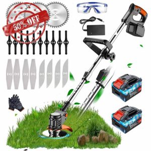Cordless Strimmers Electric Grass Trimmers with Blade