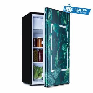 Klarstein CoolArt Fridge-Freezer Combination - Refrigerator with 2 Cooling Levels