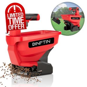 Dinftin Handheld Seed Spreader for Milwaukee M18 Li-ion Battery